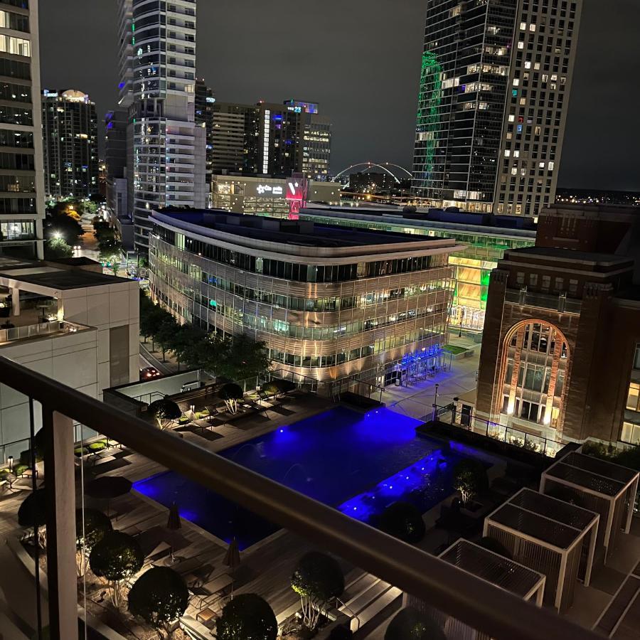 Downtown Dallas Apt With View Walking Distance To Aac With Free Parking Pool Wifi Kültér fotó